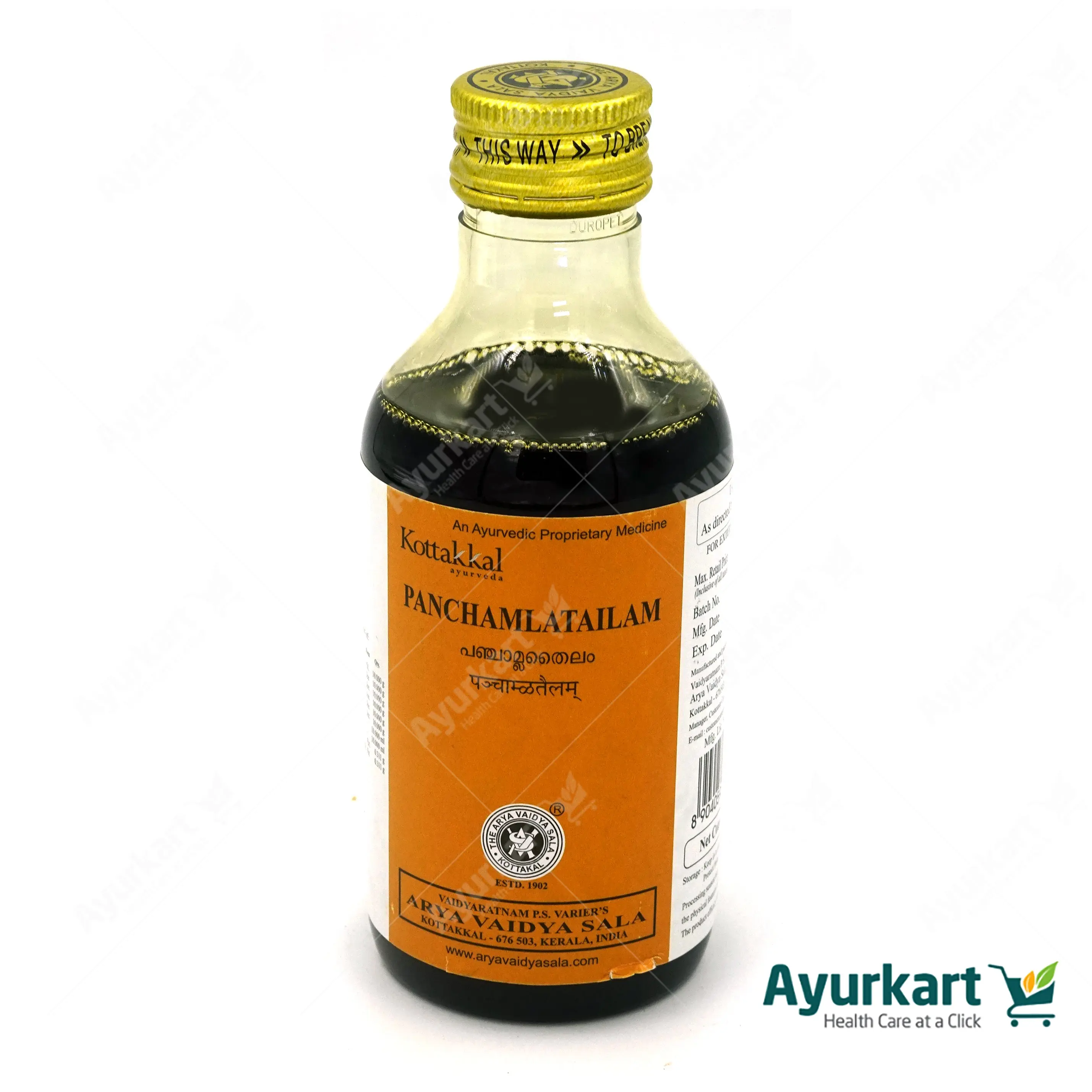 Panchamla Tailam - 200ML- Kottakkal - Image 2