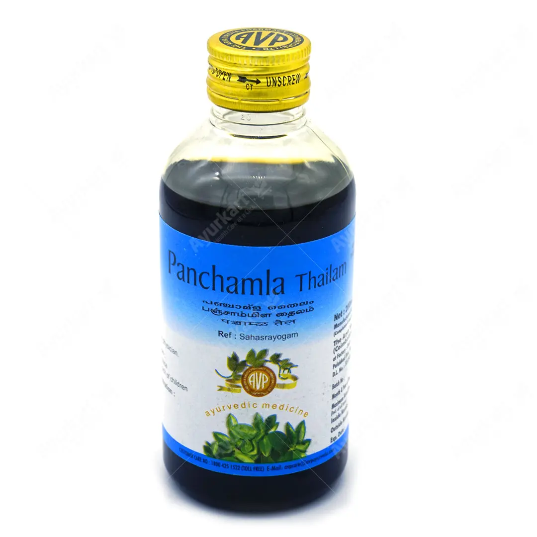 Panchamla Thailam 200ML - AVP Ayurveda - Image 3