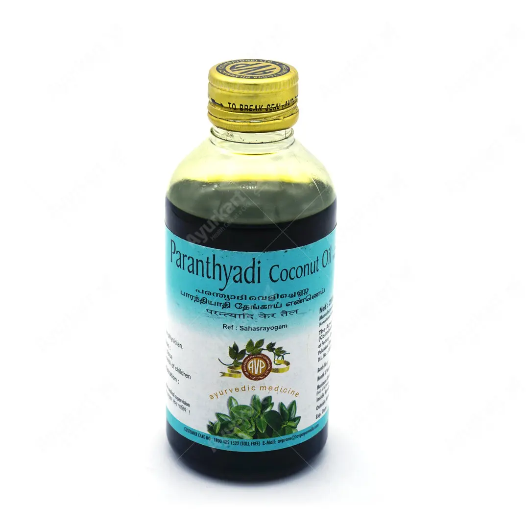Paranthyadi Coconut Oil 200ML - AVP Ayurveda - Image 2