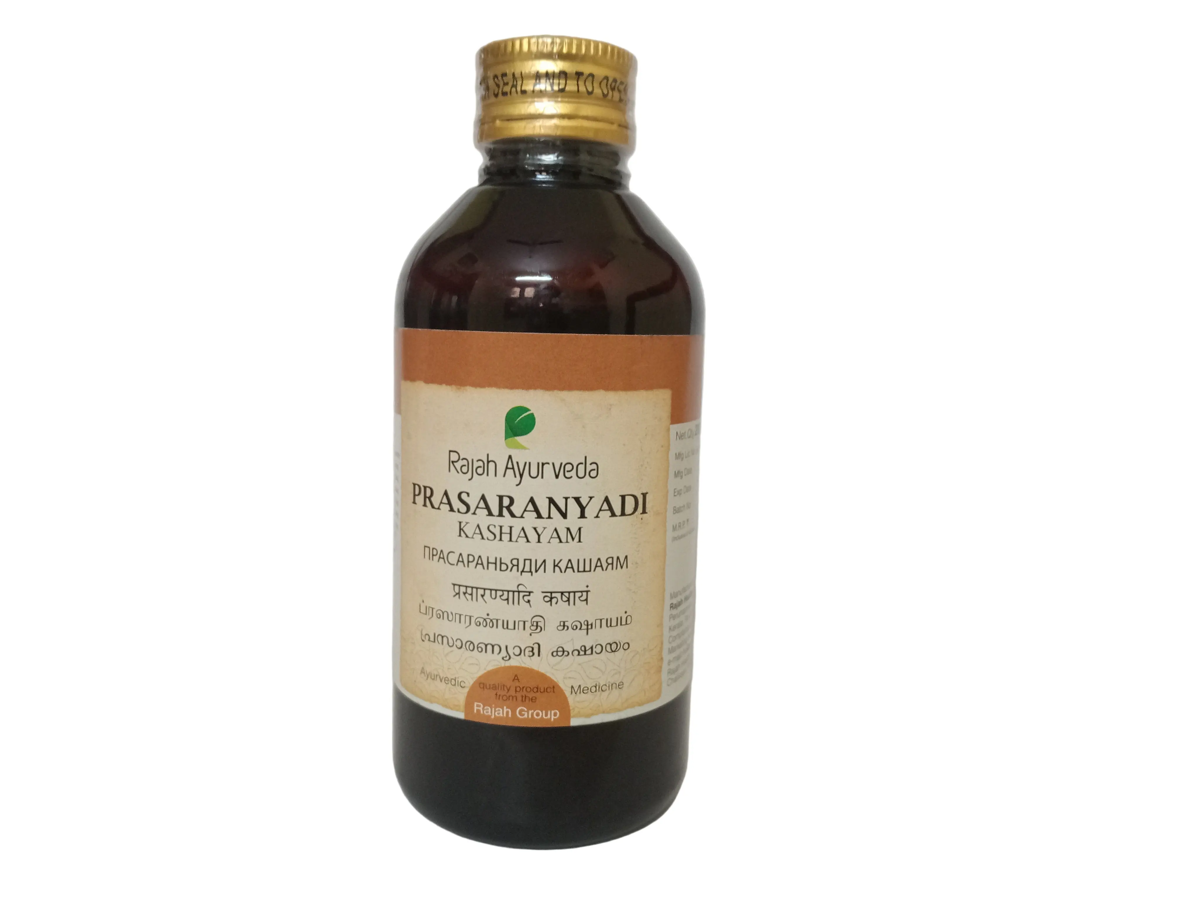 Prasaranyadi Kashayam - 200ML - RAJAH AYURVEDA