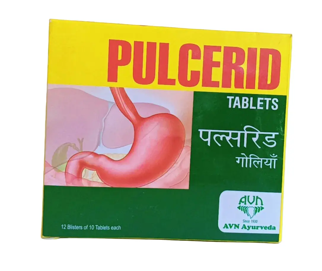 Pulcerid Tablets -  120 Nos - AVN Arogya