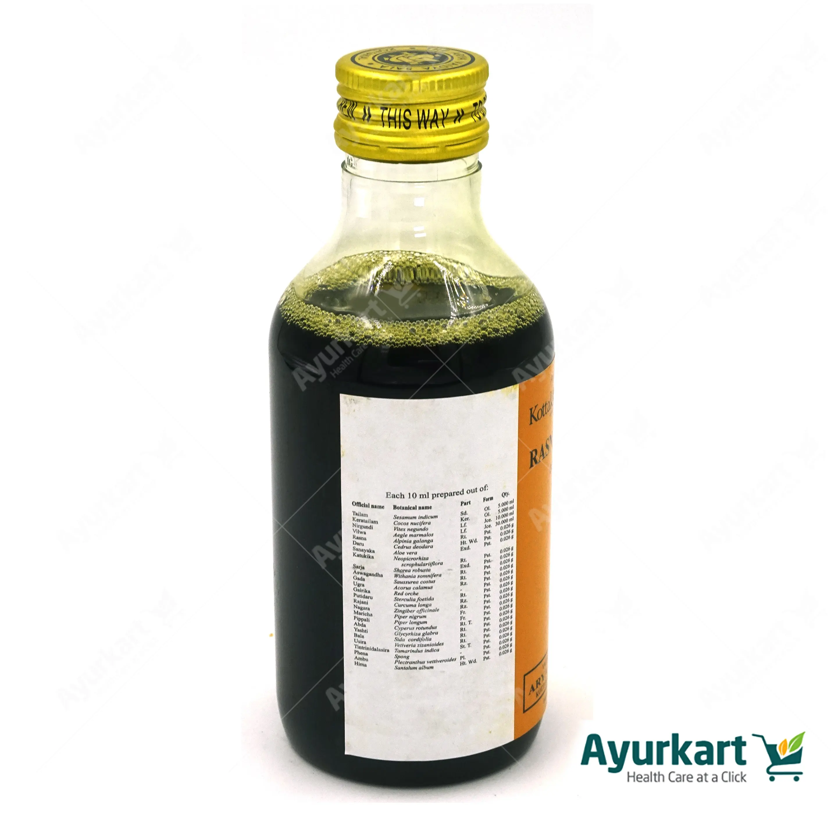 Rasnadi Tailam - Kottakkal - 200ML - Image 3