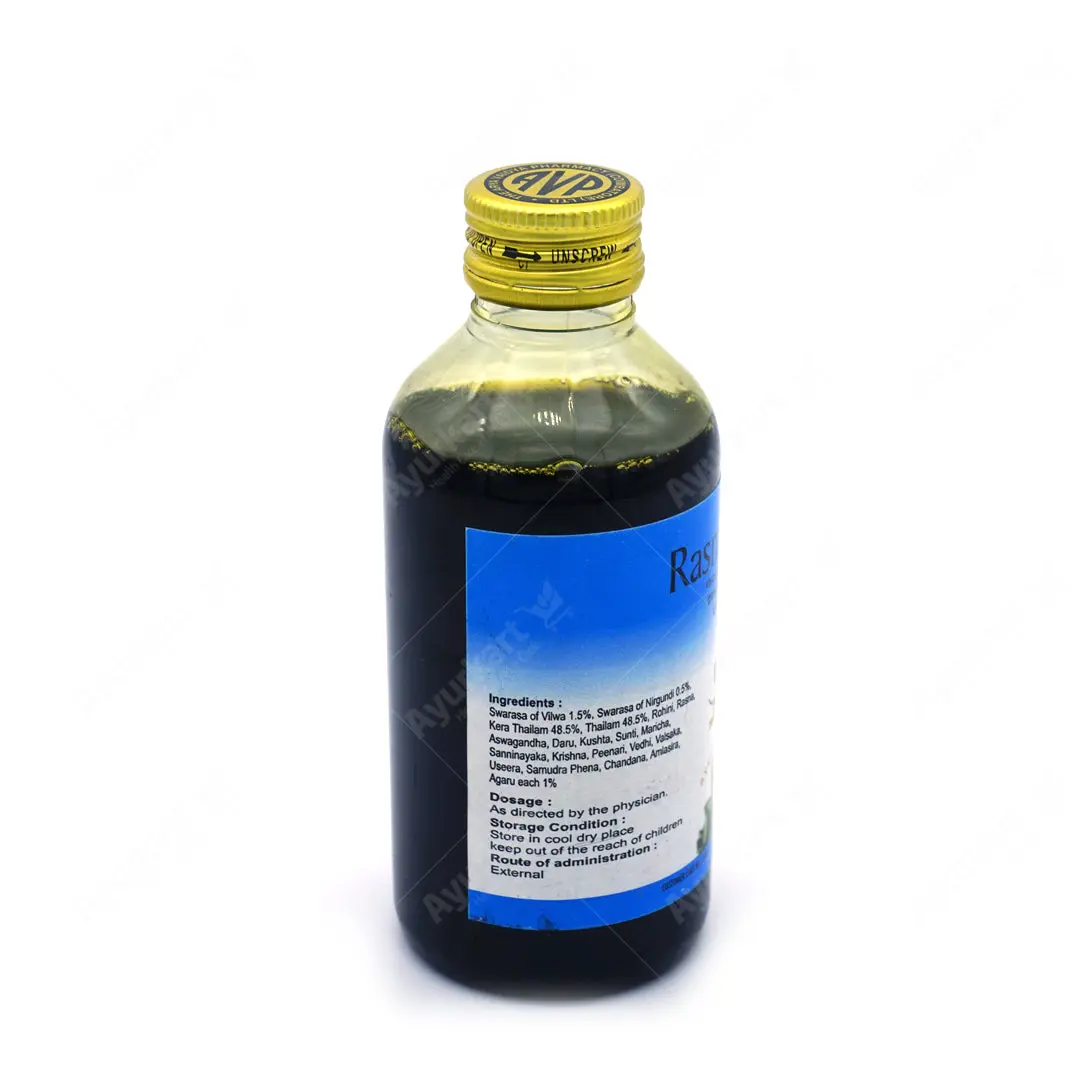 Rasnadi Thailam 200ML - AVP Ayurveda - Image 2