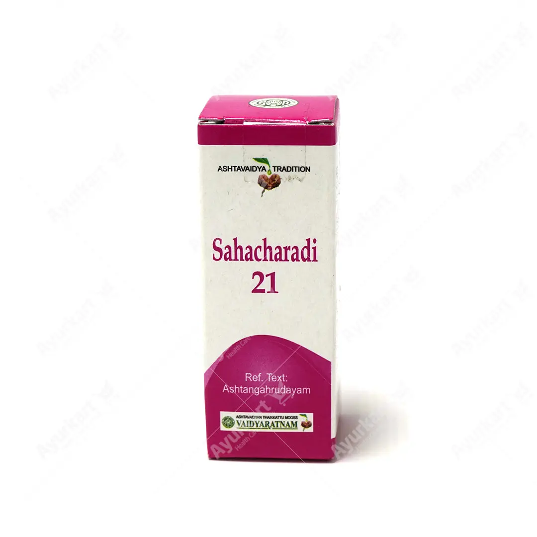 Sahacharadi 21 Aavarthi - 10ML - Vaidyaratnam - Image 3