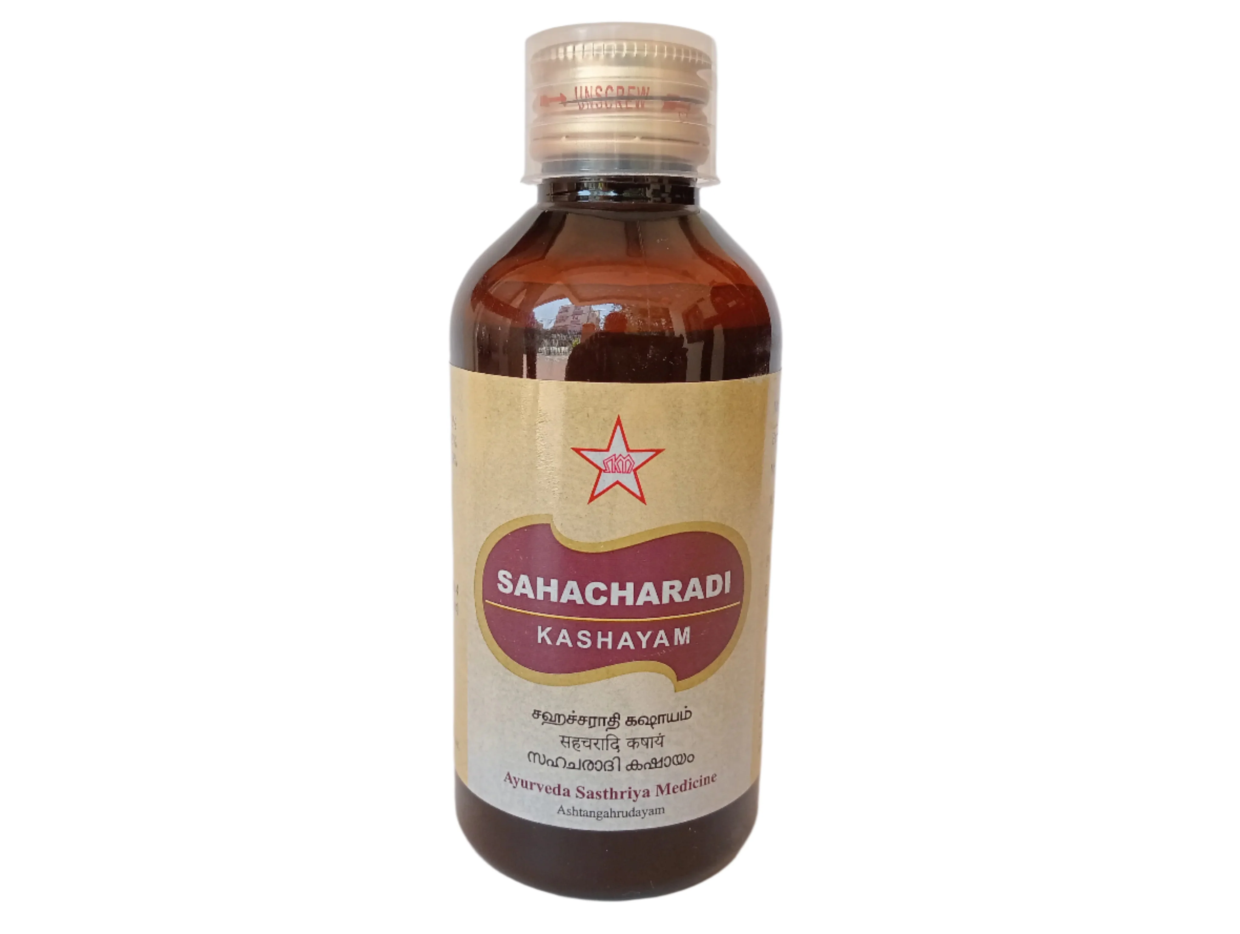 Sahacharadi Kashayam - 200ml - SKM SIDDHA AND AYURVEDA