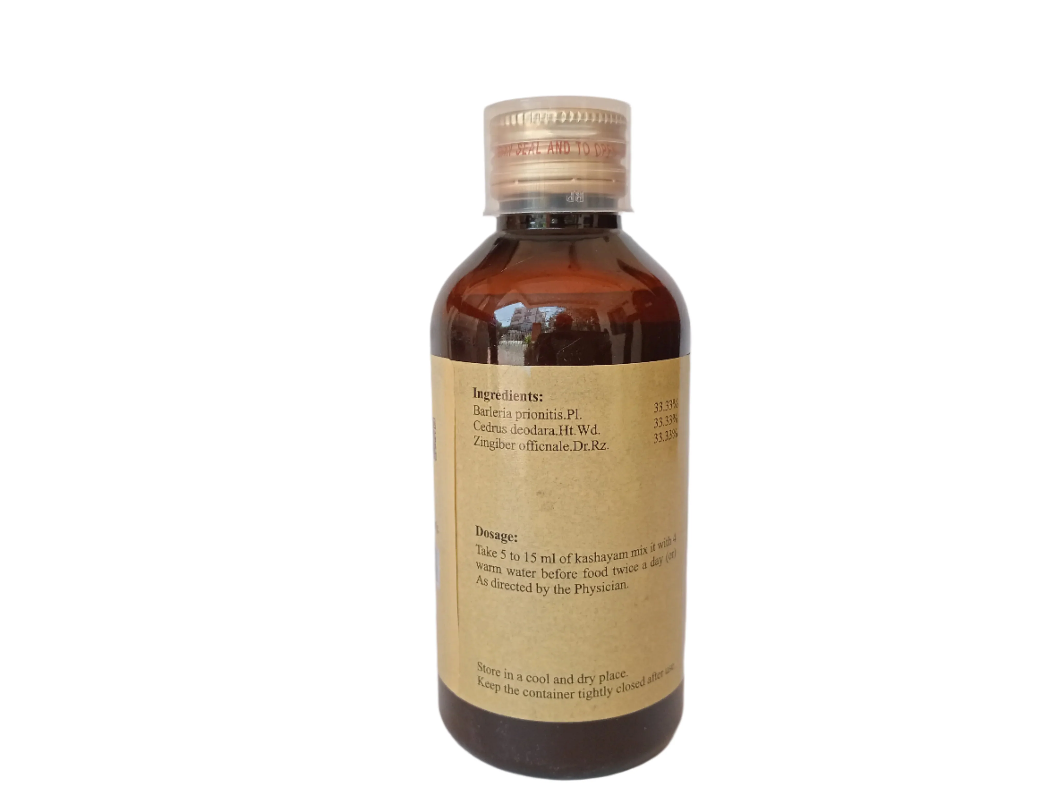 Sahacharadi Kashayam - 200ml - SKM SIDDHA AND AYURVEDA - Image 3
