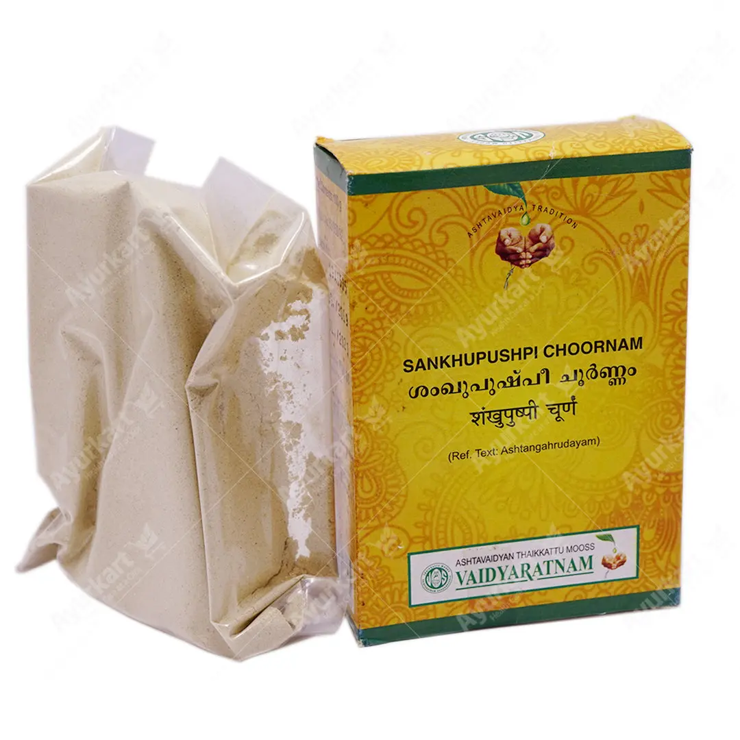 Sankhupushpi Choornam - 50GM - Vaidyaratnam