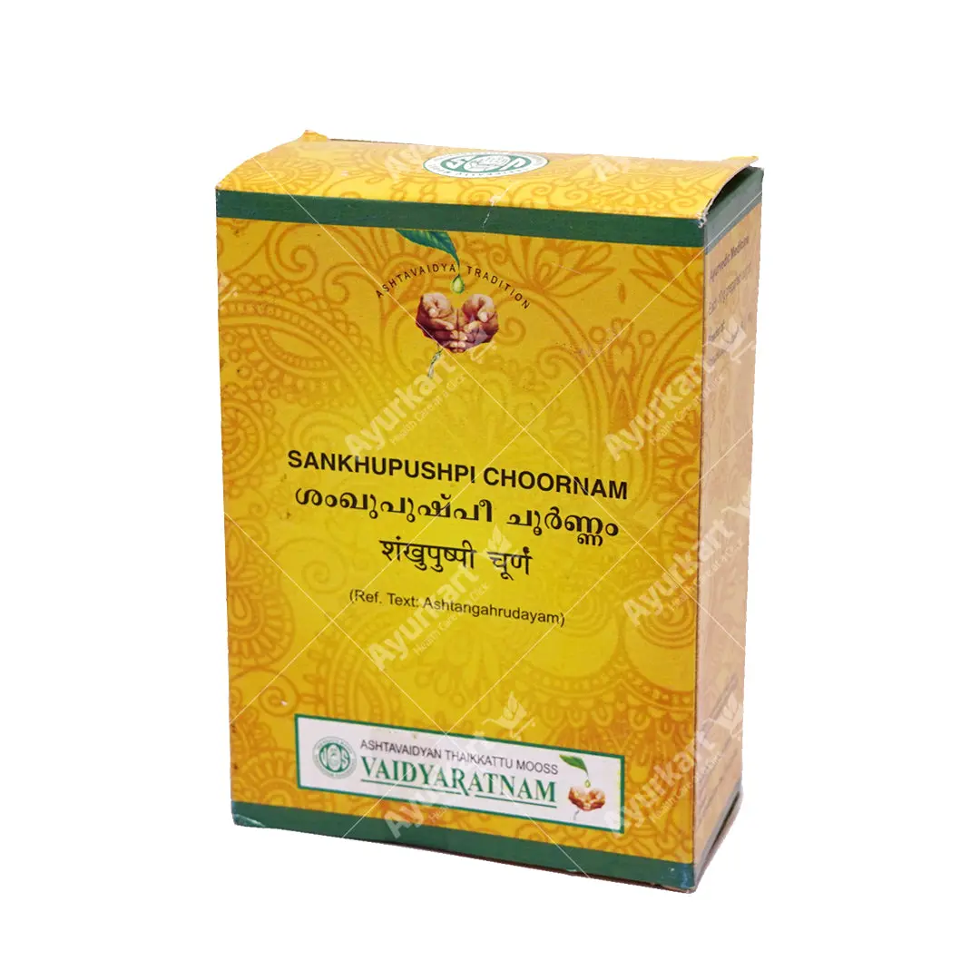 Sankhupushpi Choornam - 50GM - Vaidyaratnam - Image 2