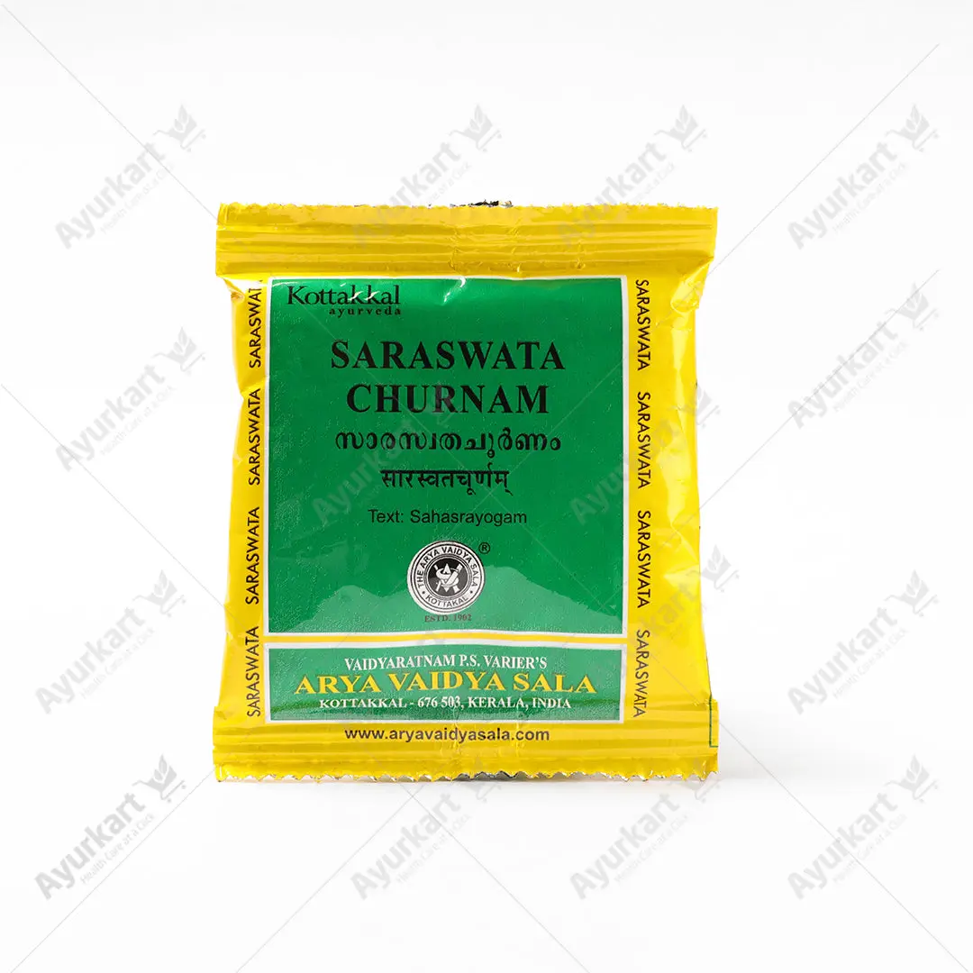 Saraswata Churnam - 10GM - Kottakkal (10 Packs)