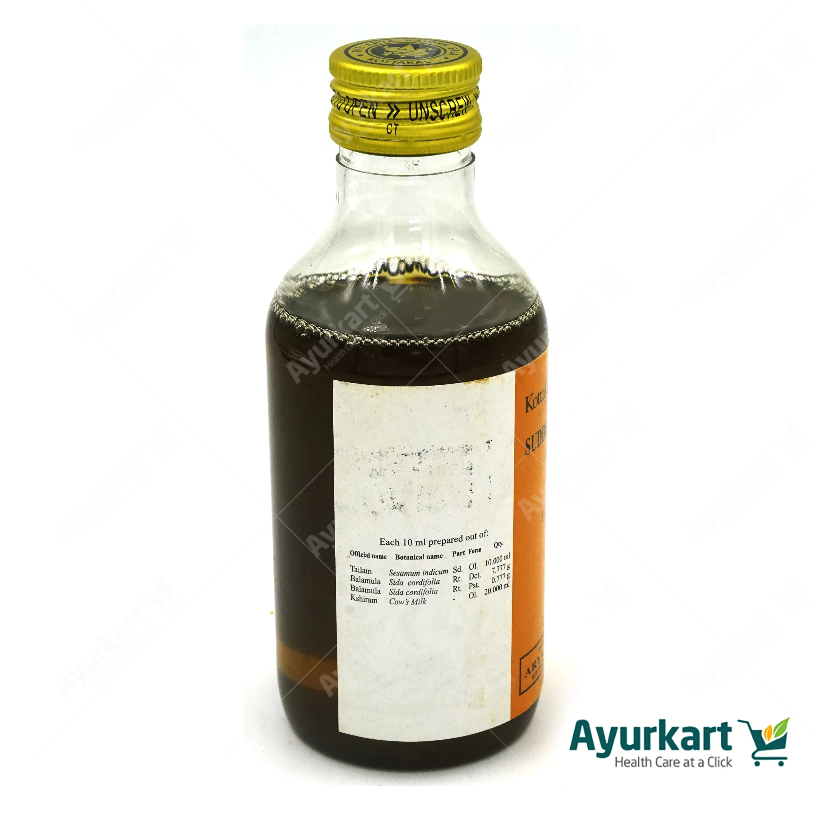 Sudhabala Tailam - 200ML - Kottakkal - Image 3