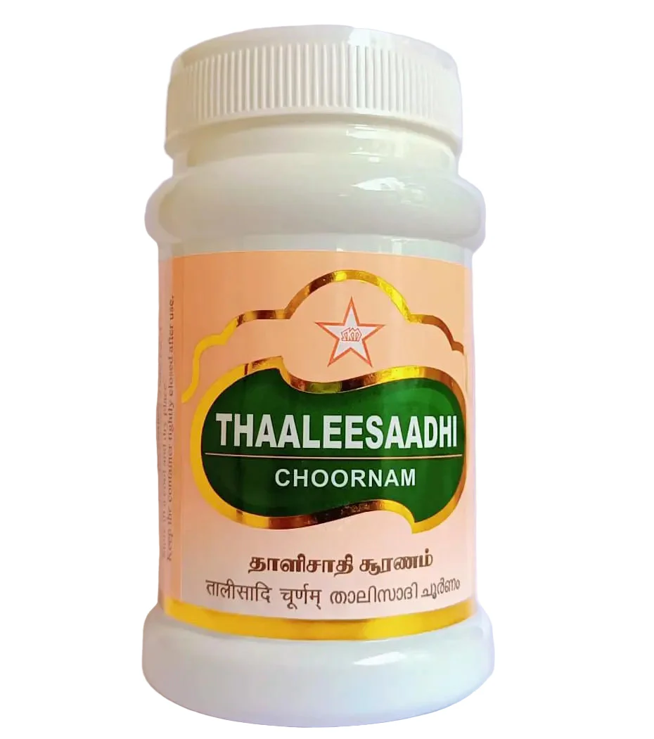Thaaleesaadhi Choornam No.2 - SKM SIDDHA AND AYURVEDA - 100 gms