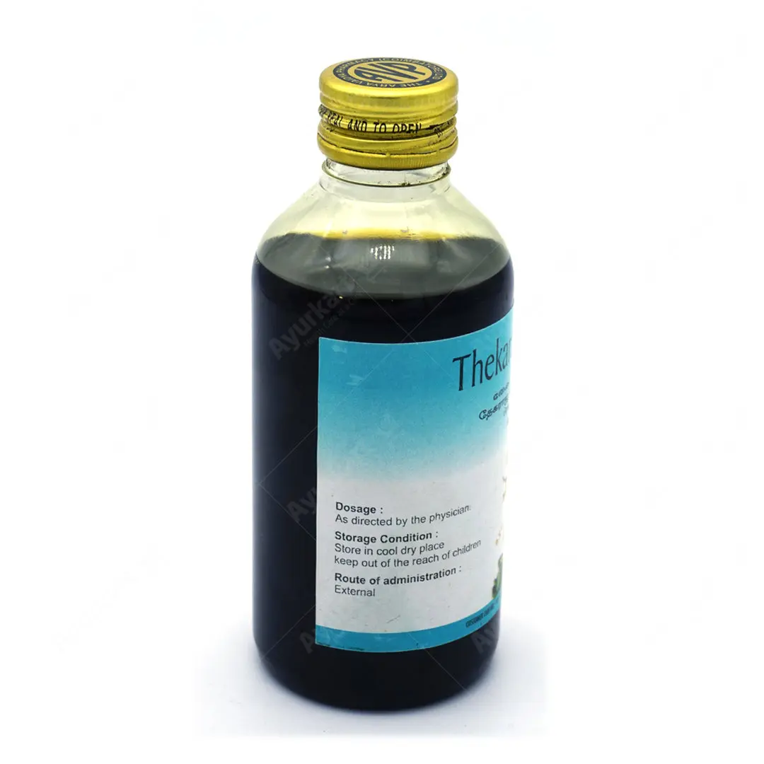 Thekaraja Coconut Oil 200ML - AVP Ayurveda - Image 2