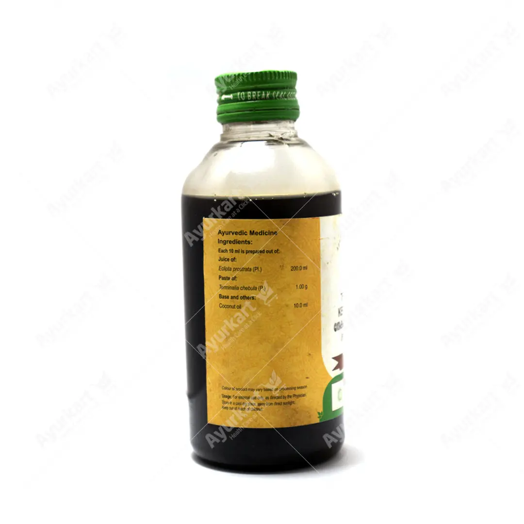 Thekaraja Kera Thailam - 200ML - Vaidyaratnam - Image 2