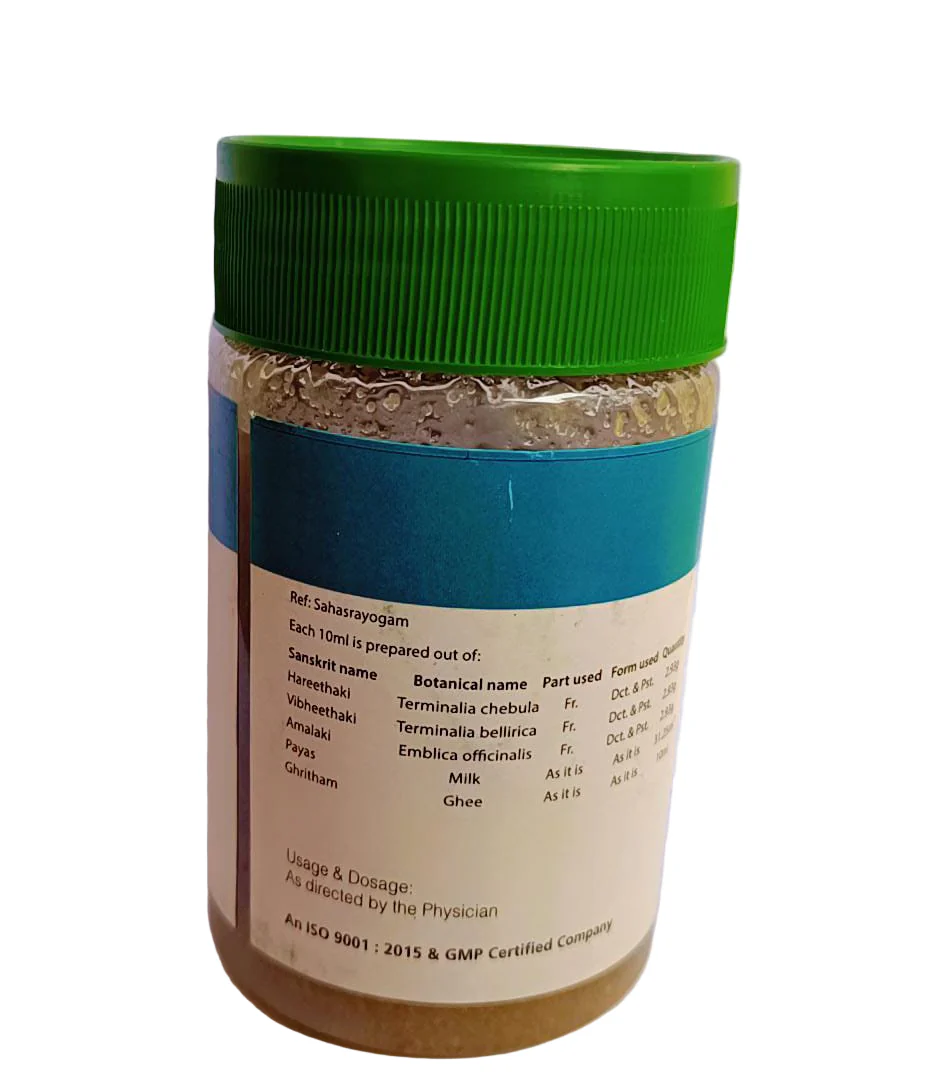 Thriphaladi Ghritham - 150ML - Rajah Ayurveda - Image 2