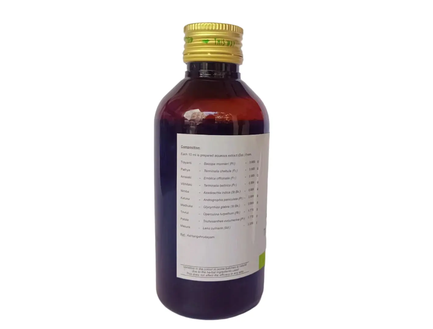 Trayantyadi Kashayam - AVN Arogya - 200ML - Image 2