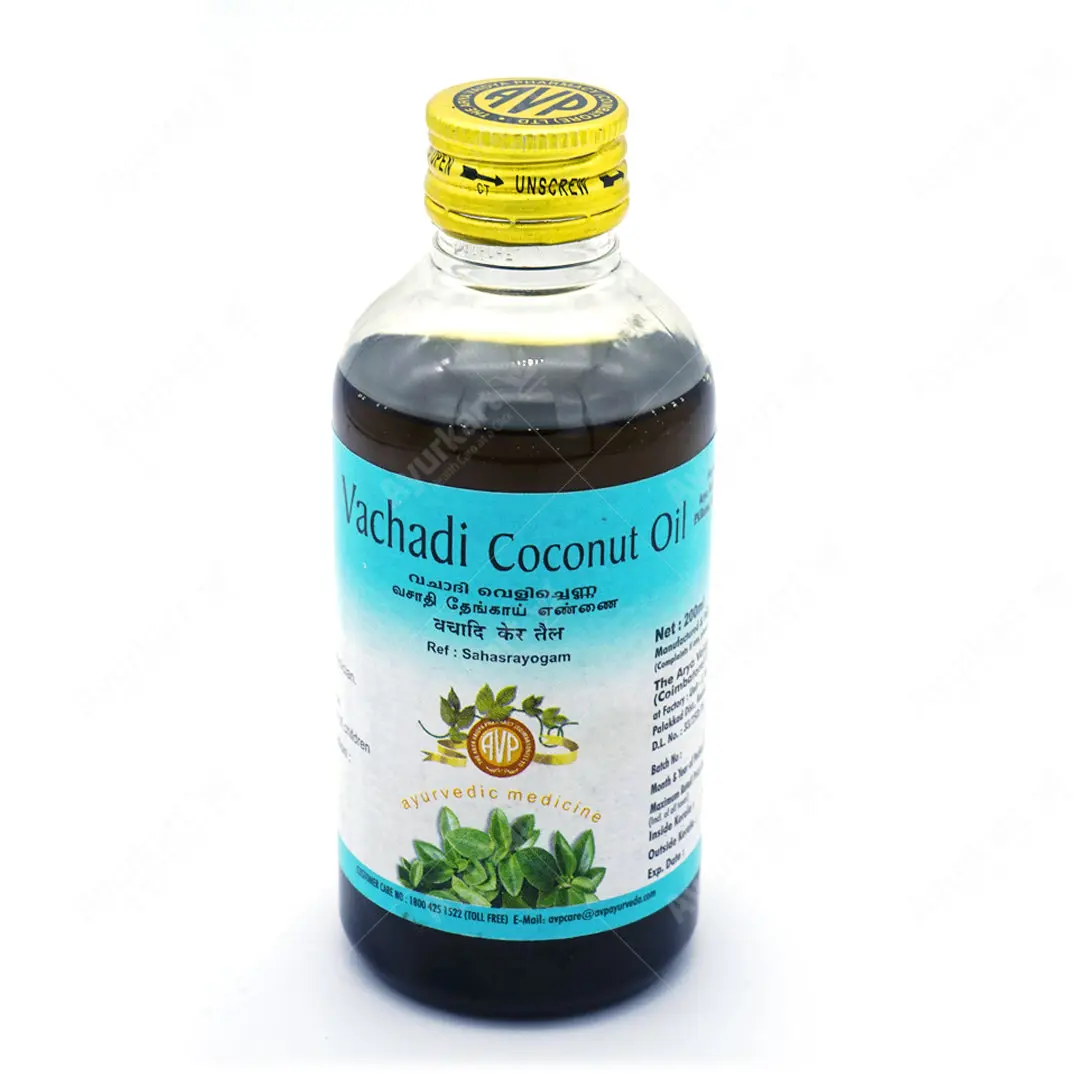 Vachadi Coconut Oil 200ML - AVP Ayurveda - Image 2