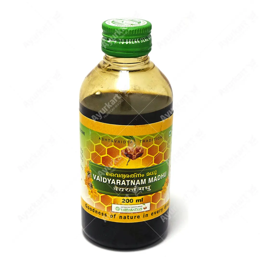 Vaidyaratnam Madhu - 100ml/200ml - Vaidyaratnam - Image 3