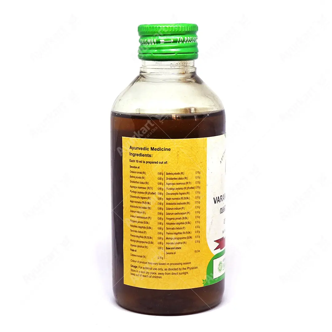 Varanadi Thailam - 200ML - Vaidyaratnam - Image 2