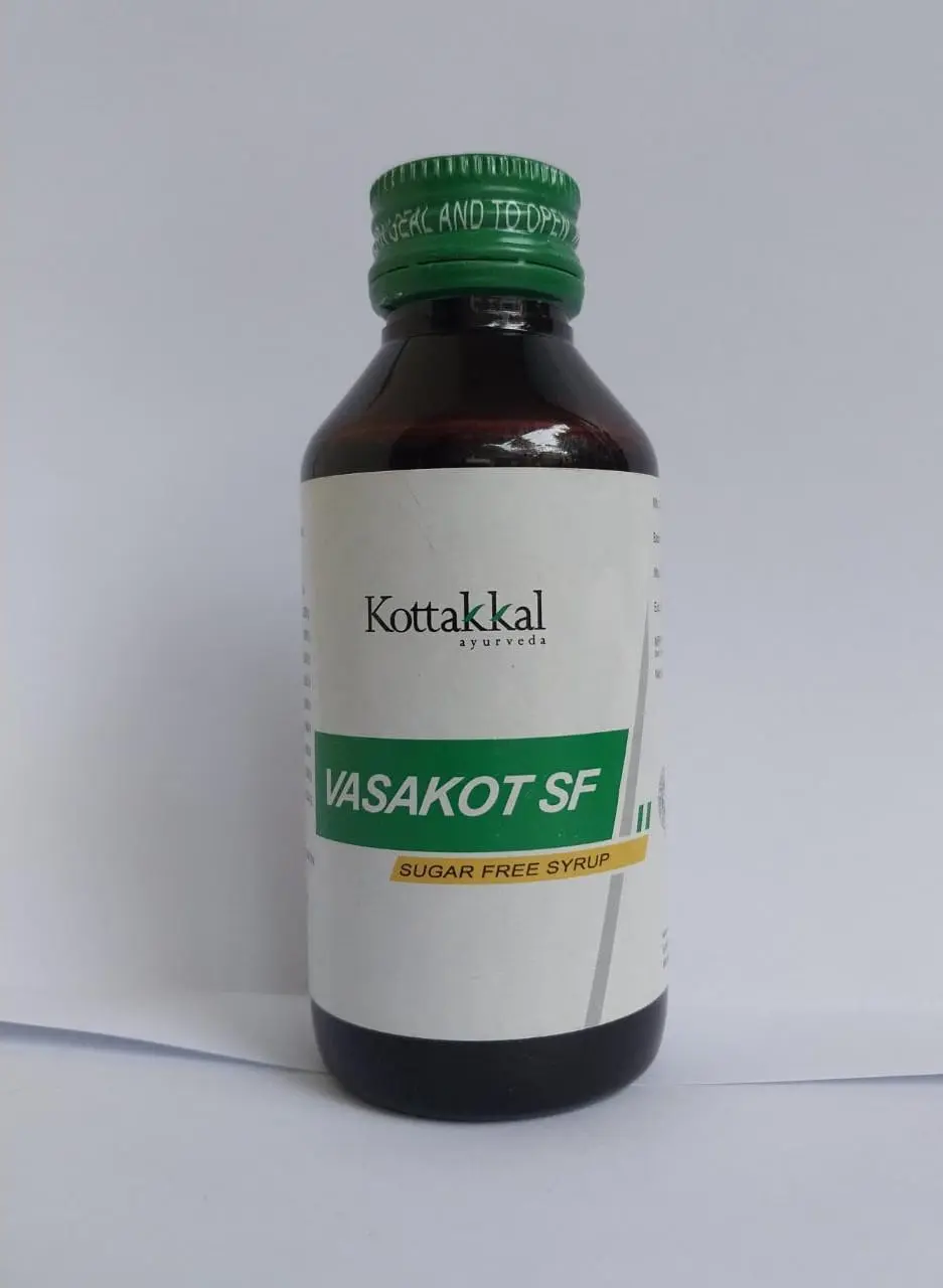 Vasakot Syrups sugar free - 100ML - Kottakkal - Image 2