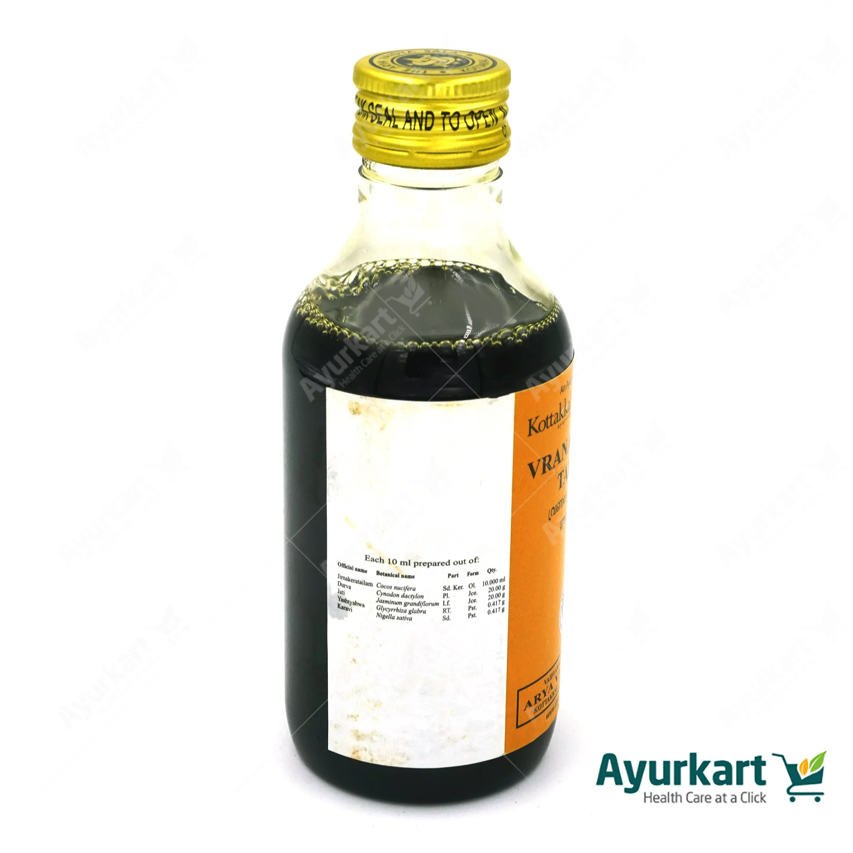 Vranaropana Tailam - 200ML - Kottakkal - Image 3